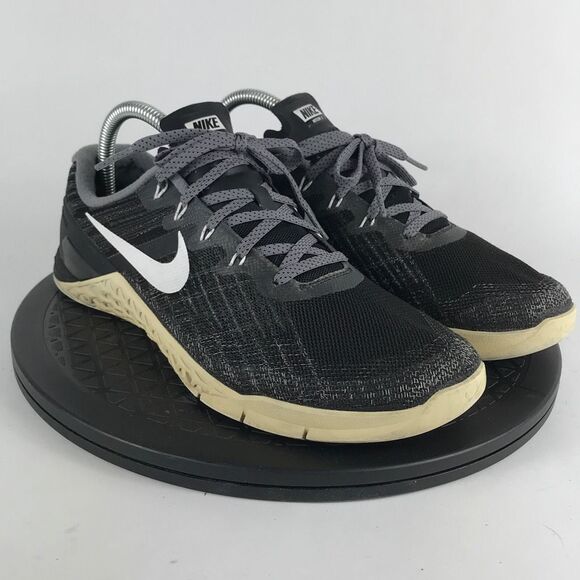 Nike Metcon 3 Black Athletic Training Shoes Women’s Size 9 - Picture 3 of 11
